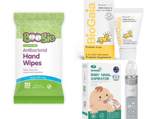 Surviving baby/toddler days: getting sick + staying well cover photo collage