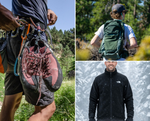 Shoes for hike cover photo collage
