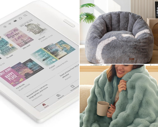 My Book Nook Essentials cover photo collage