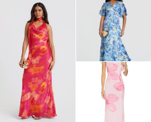 Summer floral dress outfits 🌺 cover photo collage