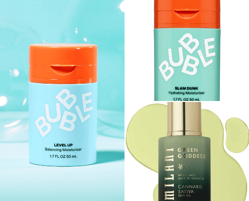 Skin care recommendations cover photo collage