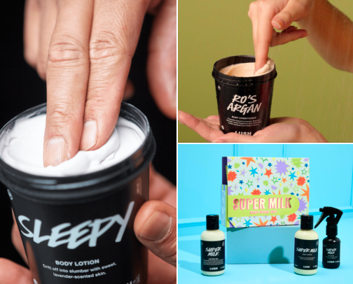 Lush Favorites cover photo collage