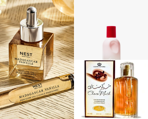 fave fragrances cover photo collage