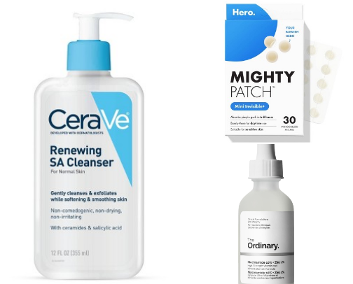 5 Acne Fixes On A Budget cover photo collage
