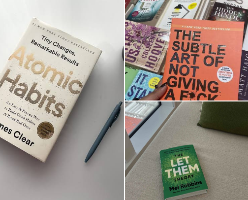 My favorite book recs cover photo collage