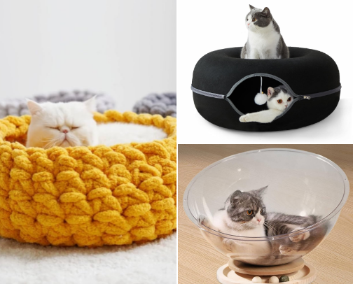 Beds + Cat Furniture [pudge approved] cover photo collage