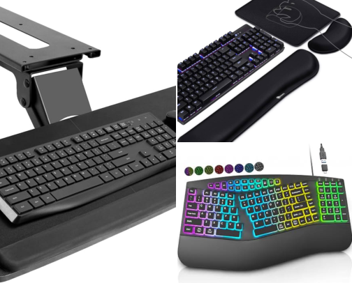 I Finally Found Desk Ergonomics That Fixed My Wrist Pain From Typing All Day cover photo collage