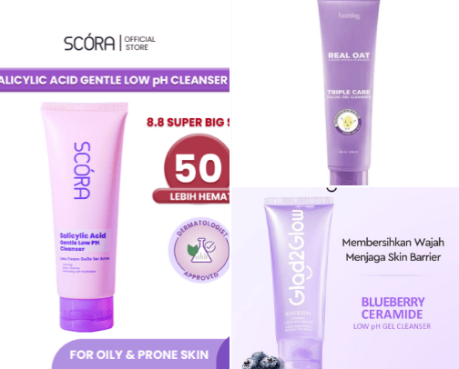 Face Wash Recommended cover photo collage