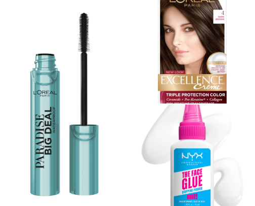 Makeup cover photo collage