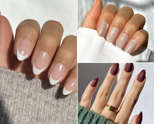 Classy Press-on Nails 💅✨ cover photo collage
