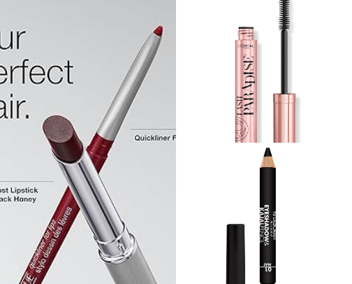 Make-up must haves cover photo collage