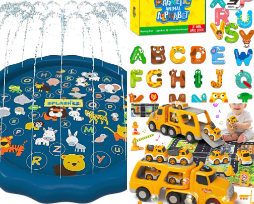 Toddler Must Haves cover photo collage