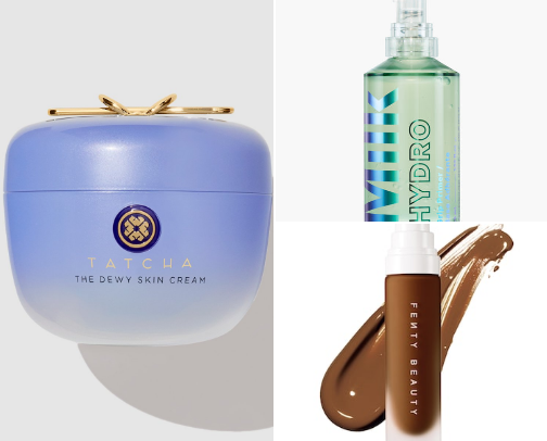 makeup and skin care products in my routine that i swear by! ✨ cover photo collage