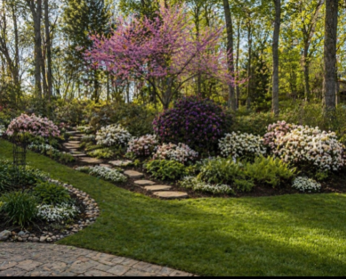 Grow it: a moody part shade garden cover photo collage
