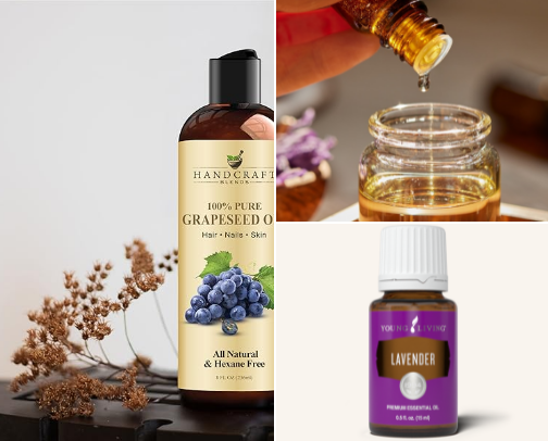 Create Magic at Home! Your Beauty Lab with Oils Using Natural Ingredients + Tips! cover photo collage