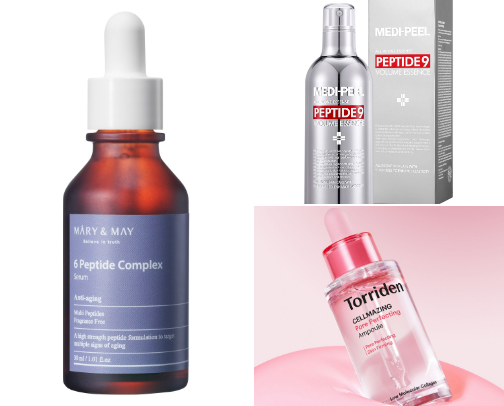 Best Korean Peptide Serums for Firmer, Healthier Skin cover photo collage