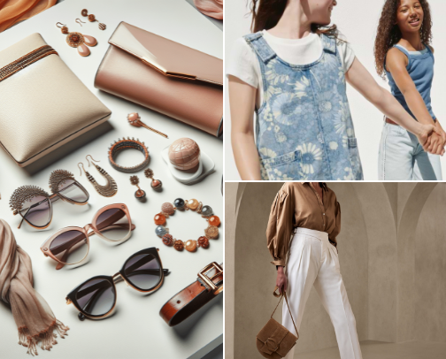 Fashion cover photo collage