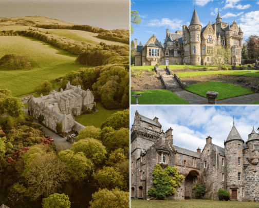 Dream Airbnbs in Scotland cover photo collage