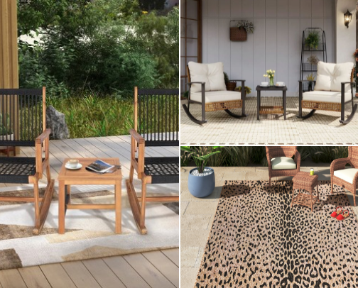 Dreamy front porch vibes cover photo collage
