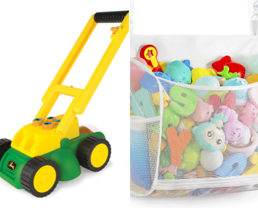 Kids toys cover photo collage