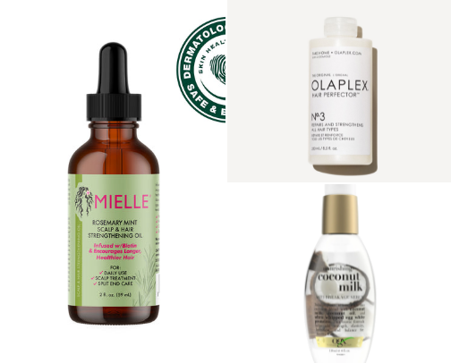 hair care routine for long and thick hair! cover photo collage