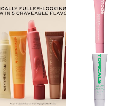 lip balms cover photo collage