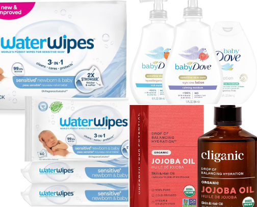 The Little Baby Things That Actually Help cover photo collage