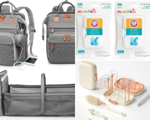 Best Travel Essentials for Moms & Babies | Highly Recommended Must-Haves for Every Outing cover photo collage