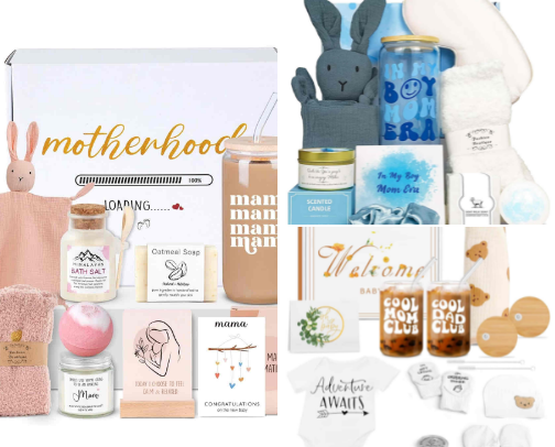 Gift baskets for all kinds of mommas cover photo collage