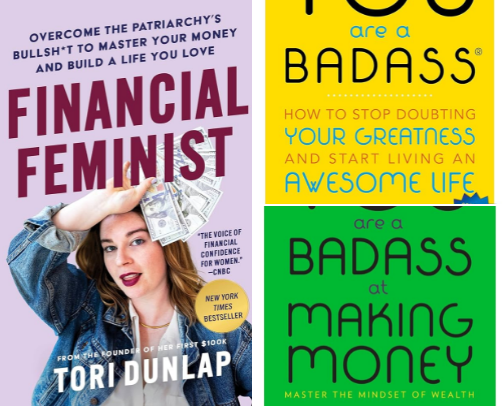 Mindset + Business Books cover photo collage