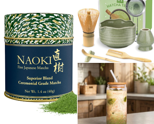 Aesthetic Iced Matcha Essentials — My Slow Morning Ritual (Everything I Actually Use) cover photo collage