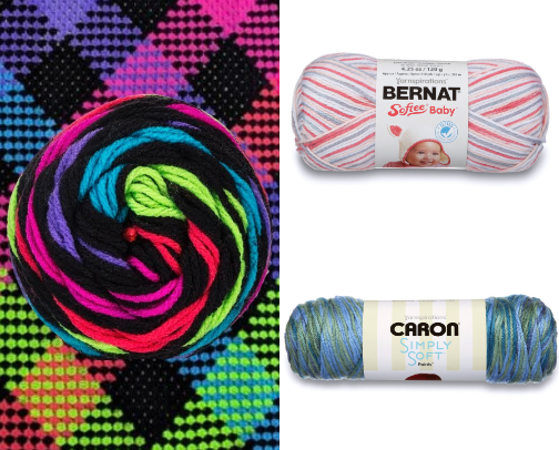 Yarns that Pool - and How to make them! cover photo collage