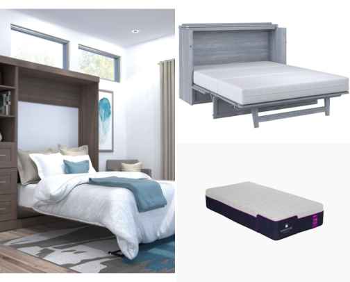 How a Murphy Bed Gave My 400-Sqft Studio a Living Room Again cover photo collage