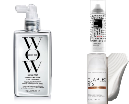 HOLY GRAIL blowout hair styling products 💁🏼‍♀️💖 Lasts 4-5 days :) cover photo collage