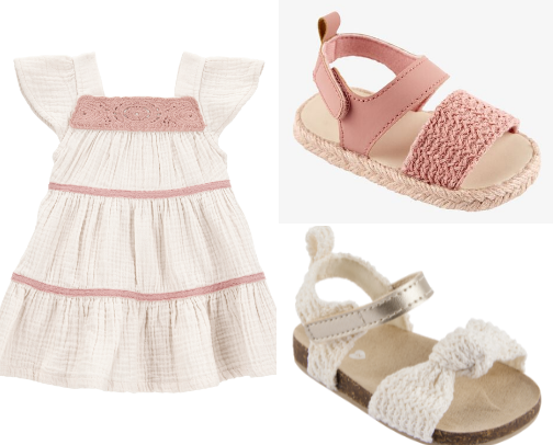 Styles from Carter's for Baby Girl's Closet! cover photo collage