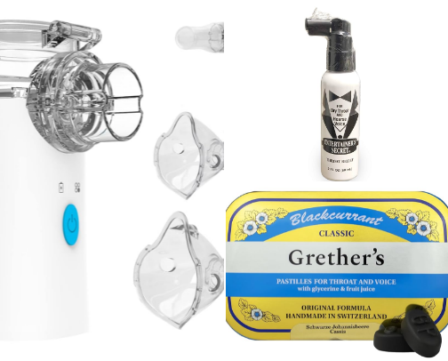 Throat and Nose Care Essentials cover photo collage