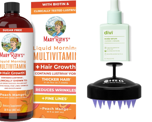 Hair Growth Starter Kit cover photo collage