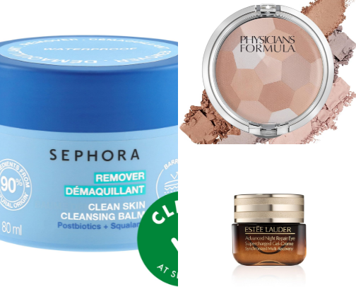 My simple skincare & makeup routine (from someone over 50) cover photo collage