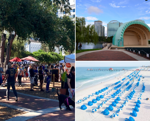 Outdoor activities in Central Florida cover photo collage