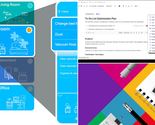 Books and Apps cover photo collage