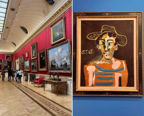 london museums + art galleries cover photo collage
