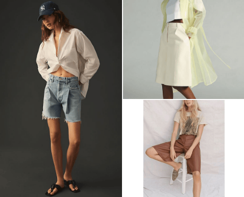 Women's Shorts✨ cover photo collage