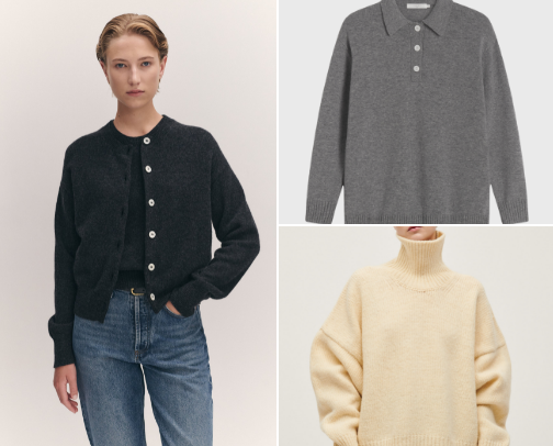 If I won the lottery, there would be signs... My fall sweater wish list. cover photo collage