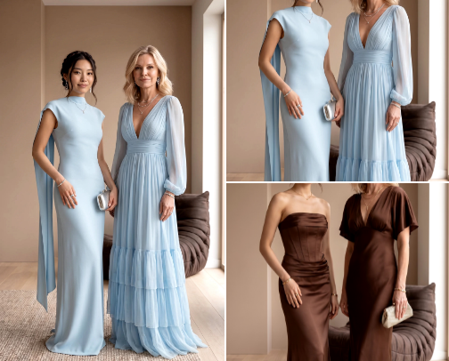 Event Dresses cover photo collage