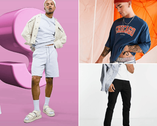 Clothes For Men (Jeans, Hoodies, Shirts, Jackets, etc.) cover photo collage