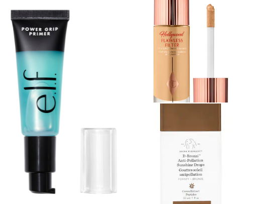 Makeup holy grails cover photo collage