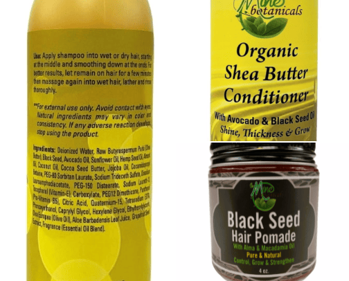 Hair products for natural hair cover photo collage