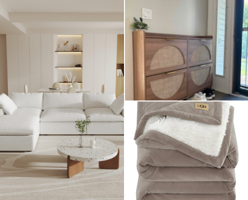 Home decor cover photo collage