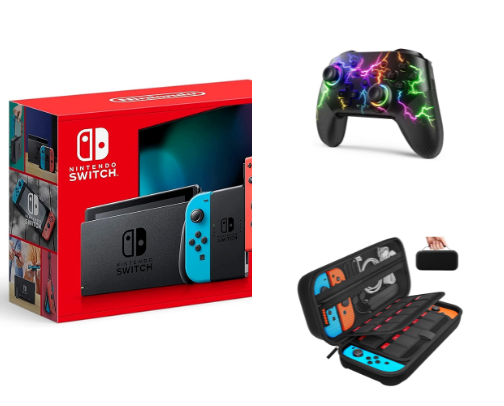 My son has a switch. Here are some of his favorite games! cover photo collage