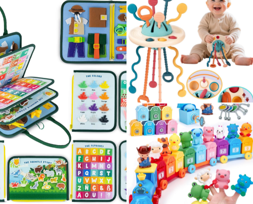 Montessori Toy ideas cover photo collage